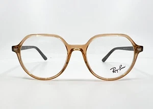 Ray-Ban RB 9095V 3899 Brown Full Rim Plastic Eyeglasses Frame 47-16-130 6728 - Picture 1 of 7