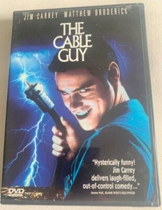 THE CABLE GUY-DVD-(COMEDY,,Jim Carrey, Matthew Broderick) - Picture 1 of 2