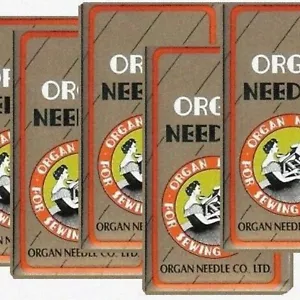 StitchMaster 50-Pack: Home Sewing Machine Needles Assortment (Sizes 9-18) - Picture 1 of 6