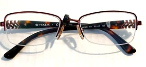 VOgUE Eyeglasses Frames VO3813-B 811 51-17-135 Tortoise/Brown Half Rim /291 - Picture 1 of 11