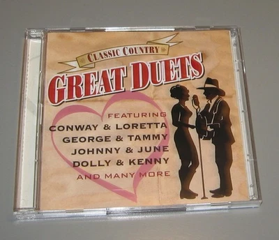 Classic Country Great Duets (CD, 2004, 2 Discs, TIme Life Music) - Image 1 of 4