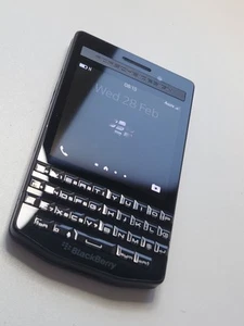 BlackBerry Porsche Design P'9983 fabrycznie odblokowany smartfon szary skóra  - Zdjęcie 1 z 8