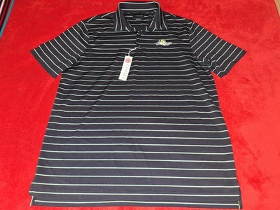 ANCHORAGE     GOLF   MENS  LARGE   BLACK  & GREEN   DRI FIT   POLO    SHIRT  NEW - Image 1 of 4