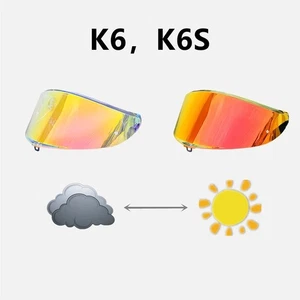 K6S viseiras capacete Helmet Face Shield Visor Windshield for AGV K6 Sunshield - Bild 1 von 42