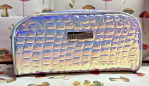 BH Cosméticos Bolsa de Maquillaje Bolsa Opalesente Brillante Cremallera Top Cocodrilo - Imagen 1 de 8