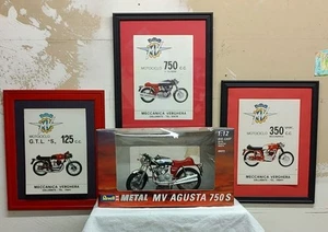 Revell Metal 1:12 diecast MV Agusta 750 S motorcycle mint new in box 1993 #08873 - Picture 1 of 10