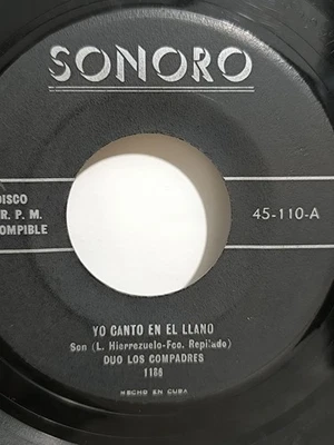 DUO LOS COMPADRES-YO CANTO EN EL LLANO SON CUBA LISTEN 🎵🎵 - Image 1 of 4