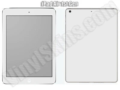 Choose Any 1 Vinyl Skin/Decal for Apple iPad Air 1st & 2nd Generation -Free Ship - Image 1 of 3