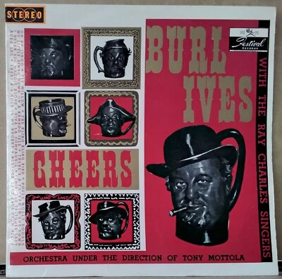 BURL IVES - CHEERS 196? CALENDAR SR66-99 AUS VINYL LP 1ST EDITION - Image 1 of 3