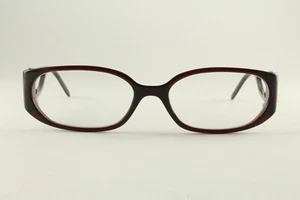 Rare Authentic Chanel 1504 c. 720 Dark Red 52mm Glasses Frames Italy RX-able - Picture 1 of 5