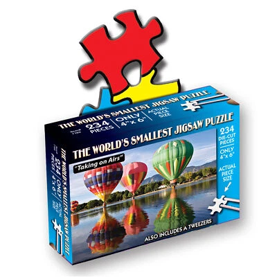 TDC Games World's Smallest Jigsaw Puzzle - Taking On Airs - 4 x 6 inches - Image 1 of 4