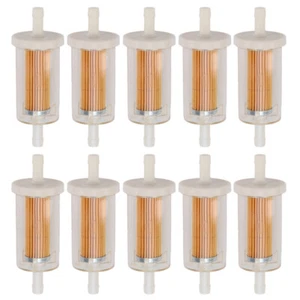 10PCS Fuel Filter For Craftsman 502254262 502254210 502254211 Lawn Tractor - Picture 1 of 4