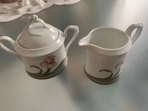 Königl. Priv. Tettau - Solitaire 2972 Iris rosa - Milch + Zucker klein - neuw. - Bild 1 von 5
