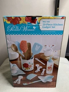 The Pioneer Woman 20-Piece Kitchen Gadget Set, Sweet Rose New - Picture 1 of 3