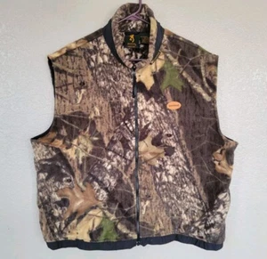 Browning XChange System Camouflage Zip Up Hunting Vest Mens Size Large - Picture 1 of 13