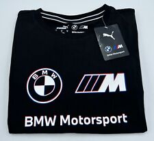 PUMA BMW MMS Logo Tee+ Polo Sweatshirt Shirt 533398 01 schwarz Motorsport  Gr. M