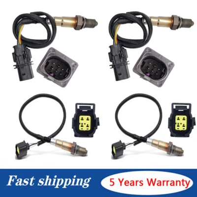 4X Sensor de oxígeno arriba+abajo para Mercedes-Benz E350 3,5 L 2006-09 y E550 5,5 L 2007-09 Foto 1 de 4