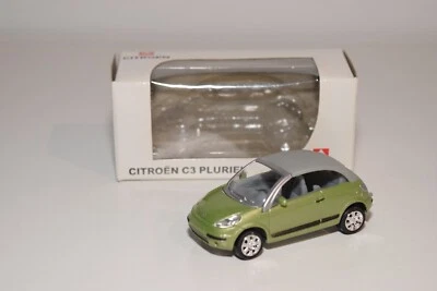 A71 1:60 3 POLLICI NOREV AMC 009 467 CITROEN C3 PLURAL VERDE METALLIZZATO MIB - Immagine 1 di 4