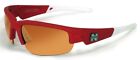 Nebraska Cornhuskers HD Dynasty Sunglasses w/ Bag - Red/White Maxx NCAA Shades