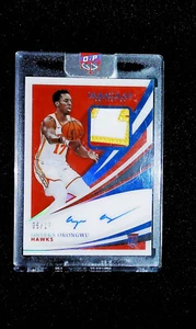 Onyeka Okongwu 2020-21 Immaculate RC Patch Auto RPA 5/17 - Picture 1 of 2