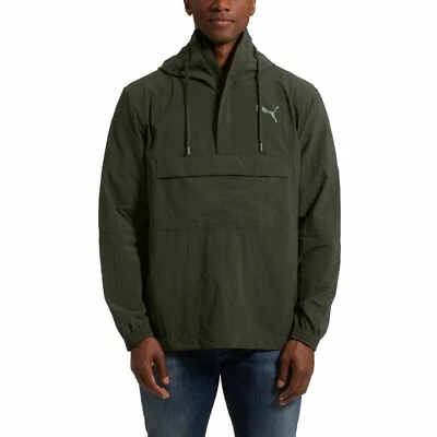 [851643-15] Mens Puma 1/2 Zip Windbreaker - Image 1 of 2