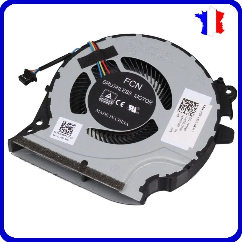 VENTILATEUR GPU POUR  HP Pavilion   15-CX0046NF 15-CX0047NF  VENTOLA FAN COOLER - Photo 1/1