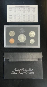1996 United States Mint Silver Proof Set. Box + COA - Picture 1 of 2
