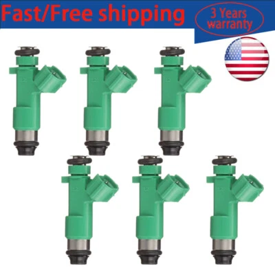 Set of 6 Fuel Injector FJ1019 For Nissan 2007-2018 Altima 2009-2018 Maxima 3.5L - Image 1 of 4