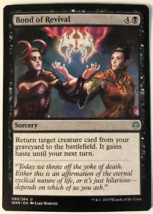 MTG Bond of Revival War of the Spark 080/264 Regular Uncommon - Picture 1 of 1