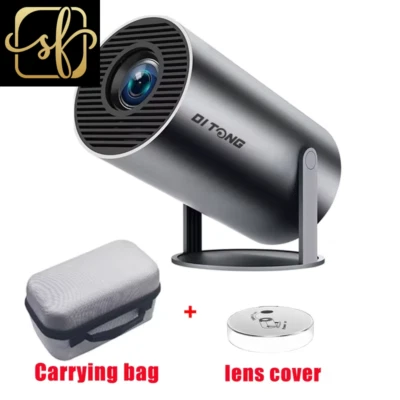 HY300 plus HD Projector Portatil 4K 1280X720P Android 11 Wifi6 LED Video Home Th - Image 1 of 4