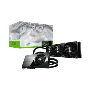 MSI RTX 5080 SUPRIM LIQUID SOC 16GB GDDR7 Liquid Cooled Graphics Card OC - Picture 1 of 5
