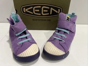 Size 12 Keen Encanto Scout High Top Boot - Purple Plumeria/Aqua Haze - Picture 1 of 6