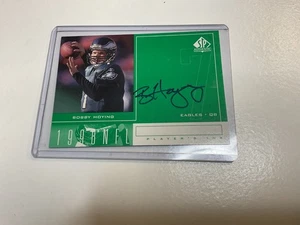 1998 SP Authentic Bobby Hoying Player's Ink Autograph Auto Eagles FX216 - Picture 1 of 2