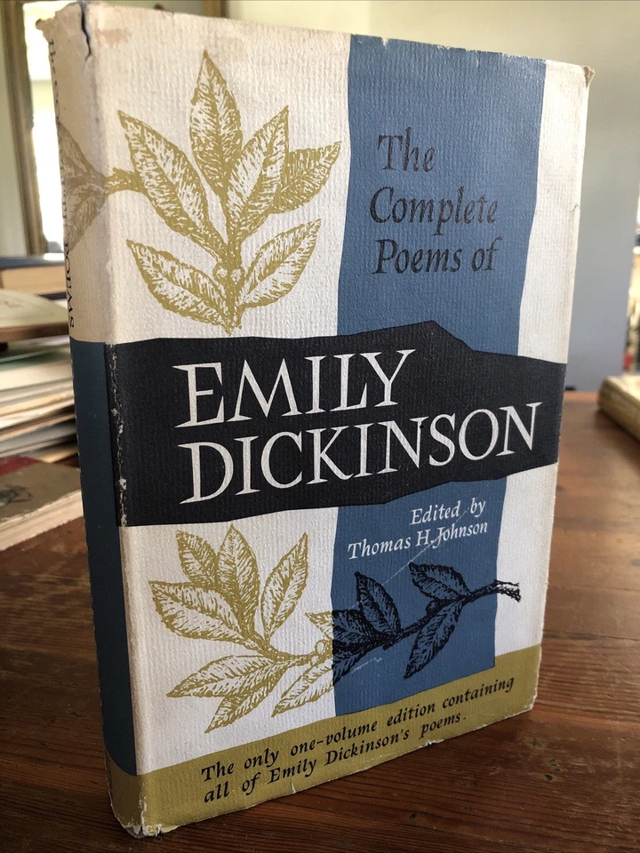THE COMPLETE POEMS OF EMILY DICKINSON (1960) Edit Thomas H. Johnson Stated 1st Foto 1 de 4