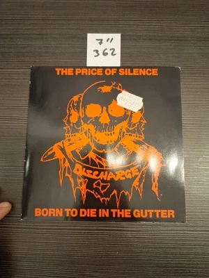 Discharge - The Price of Silence - Vinyl Record 7" Single - 1983 - Clay 29 - Bild 1 von 2