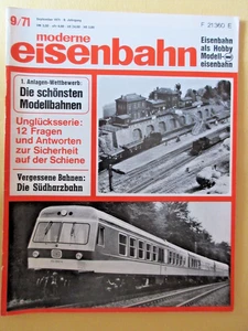 moderne eisenbahn 1971 September - mit Ausklapp-Poster Baureihe 56² - 48 Seiten - Bild 1 von 5