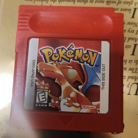 Pok&eacute;mon Red Nintendo Game Boy Color Cartridge