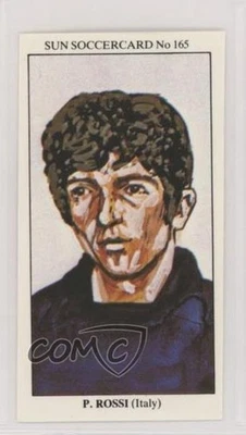 The Sun Soccercards International Stars 1978 Paolo Rossi #165 Foto 1 de 2