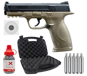 Umarex S&W M&P 40 .177 Cal BB Air Pistol w/BBs and CO2 & Targets and Hard Case - Picture 1 of 11