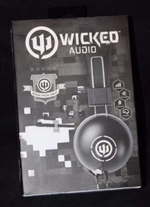 Wicked EVAC Classified Audio Collapsible Headphone - Black WI-8500 - Picture 1 of 1