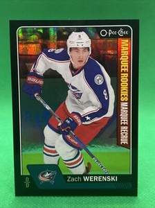 2016-17 Upper Deck O-Pee-Chee Update Black Rainbow Foil #678 Zach Werenski #/100