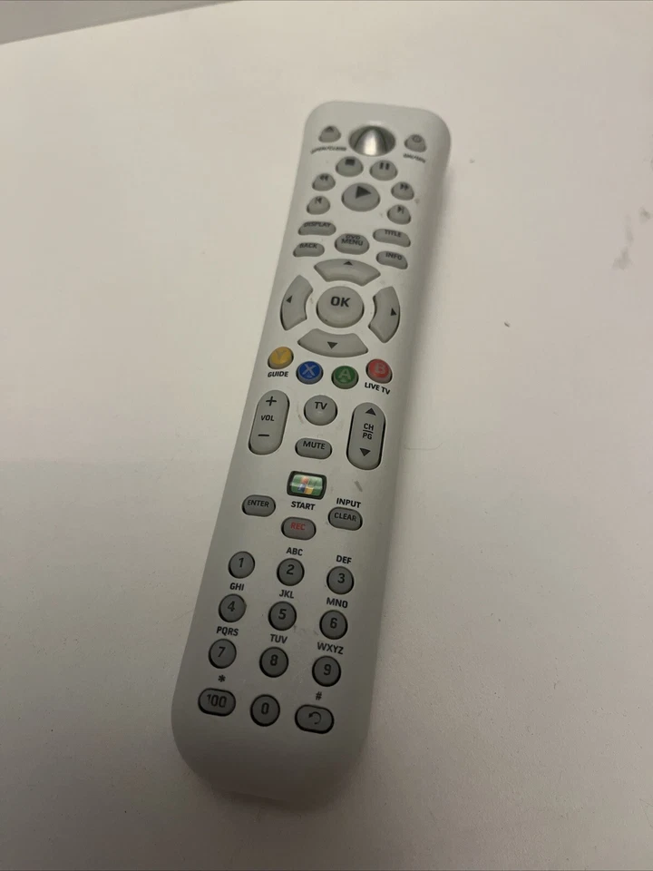 MICROSOFT XBOX 360 DVD UNIVERSAL MEDIA REMOTE CONTROL X801979-002 - Image 1 of 4
