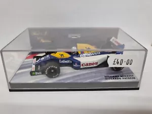 MINICHAMPS - WILLIAMS RENAULT #6 RICCARDO PATRESE 1:43 SCALE MODEL CAR - Picture 1 of 4