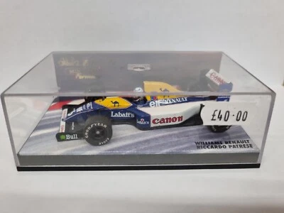 MINICHAMPS - WILLIAMS RENAULT #6 RICCARDO PATRESE 1:43 SCALE MODEL CAR - Image 1 of 4