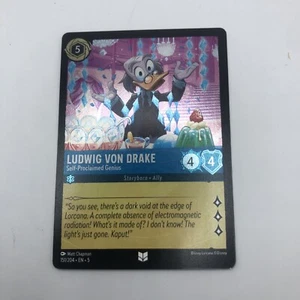 Disney Lorcana - Cielos brillantes - Ludwig Von Drake (lámina fría) 151/204 - Imagen 1 de 2