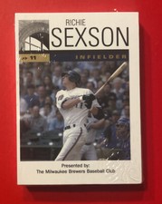 MILWAUKEE BREWERS 2002 Complete Team Set of 30 Baseball Cards Non Police MLB SGA