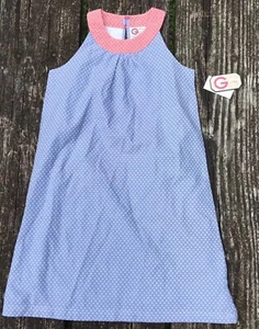 NWT G-Cutee Girls Dress Size 12 Red White Blue Stars - Picture 1 of 5
