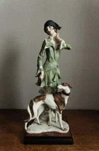 Giuseppe Armani Figurine Capodimonte Elegance LIMITED EDITION Greyhound 0195C - Picture 1 of 10
