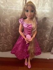 muñeca rapunzel de 32 pulgadas