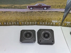 FIAT / ALFA / LANCE / RENAULT - DASHBOARD TWEETER PAIR 100+100 - UNICARS - Picture 1 of 2